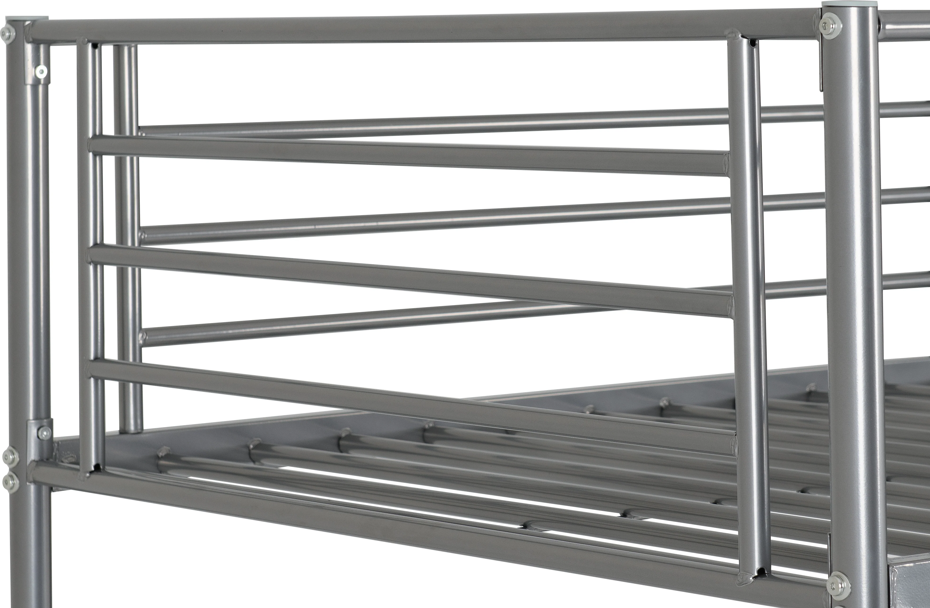 BRANDON 3' BUNK BED - SILVER - SILVER - Image 6