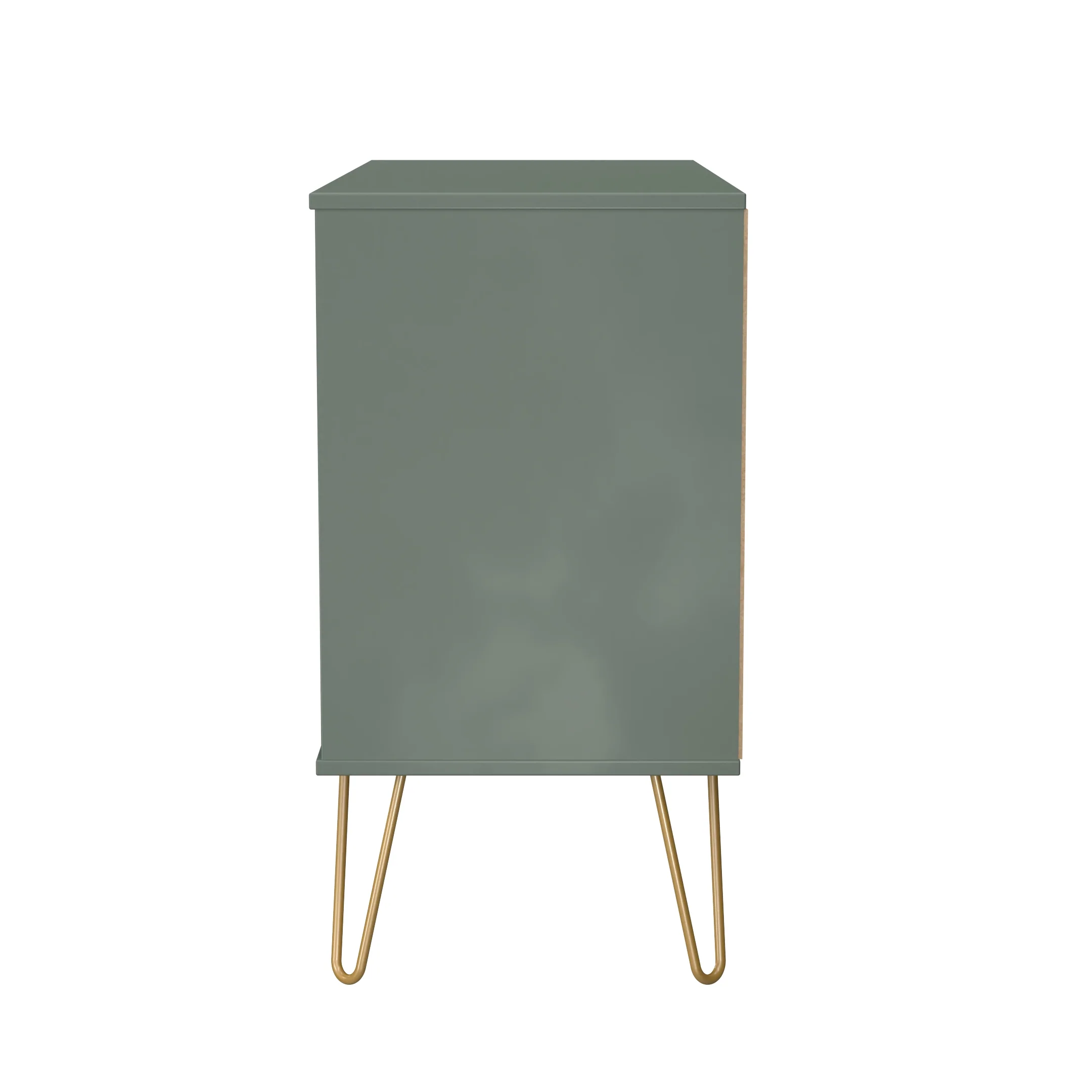 Breda Ready Assembled 3 Drawer TV Unit in Reed Green - Image 3