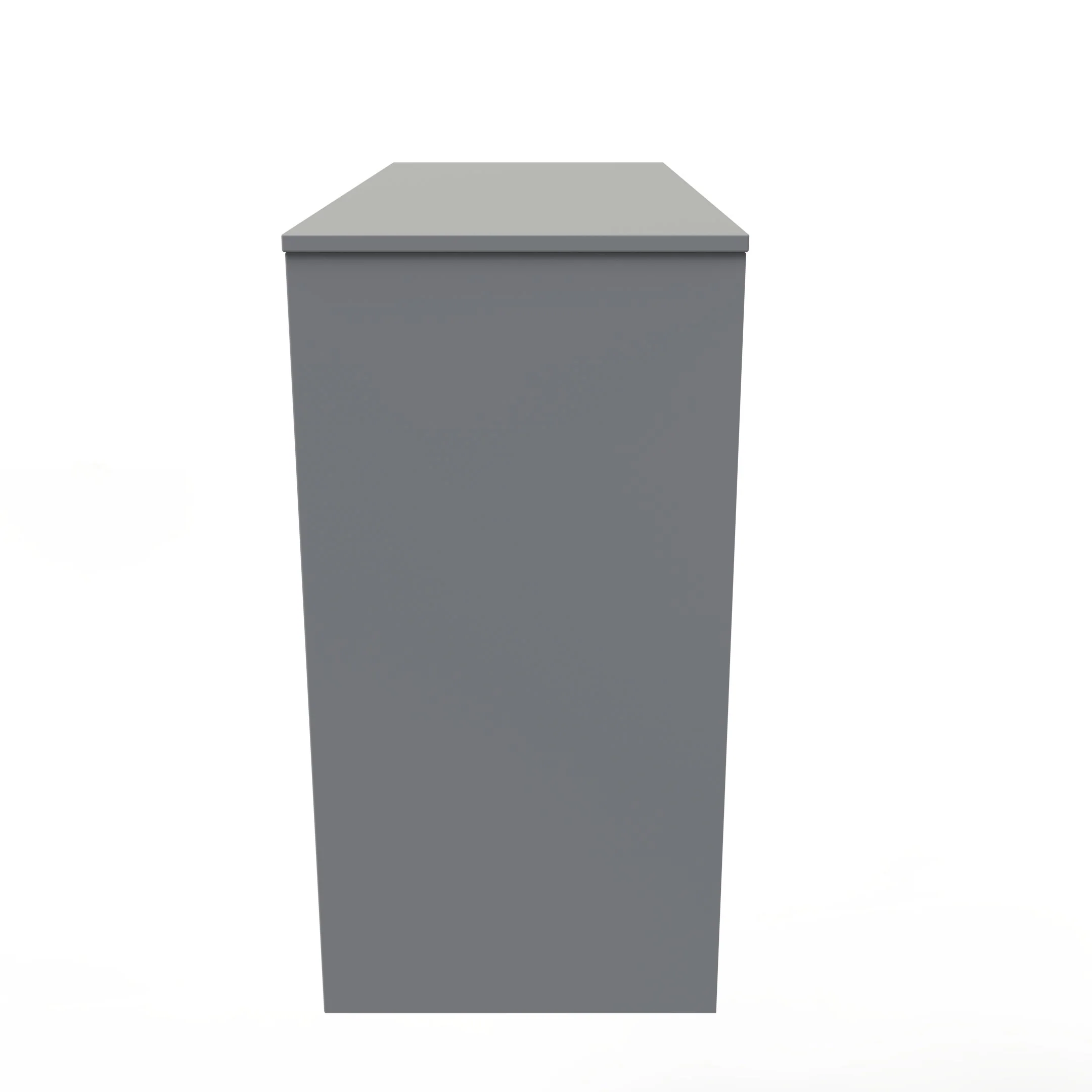 Breda Ready Assembled 4 Drawer Vanity in Dusk Grey - Image 4