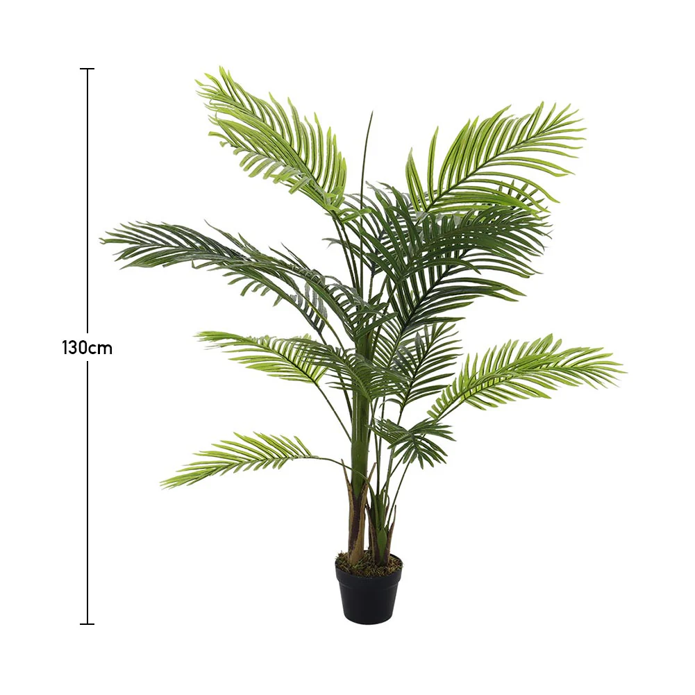 Breeins 150cm Artificial Bamboo Palm Tree Plant in Pot Indoor Living Room Plant Decor - Image 3
