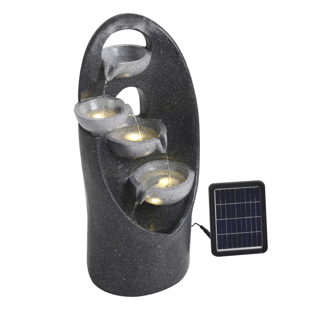 Breeins 4-Tier Cascading Garden Water Feature - Image 5