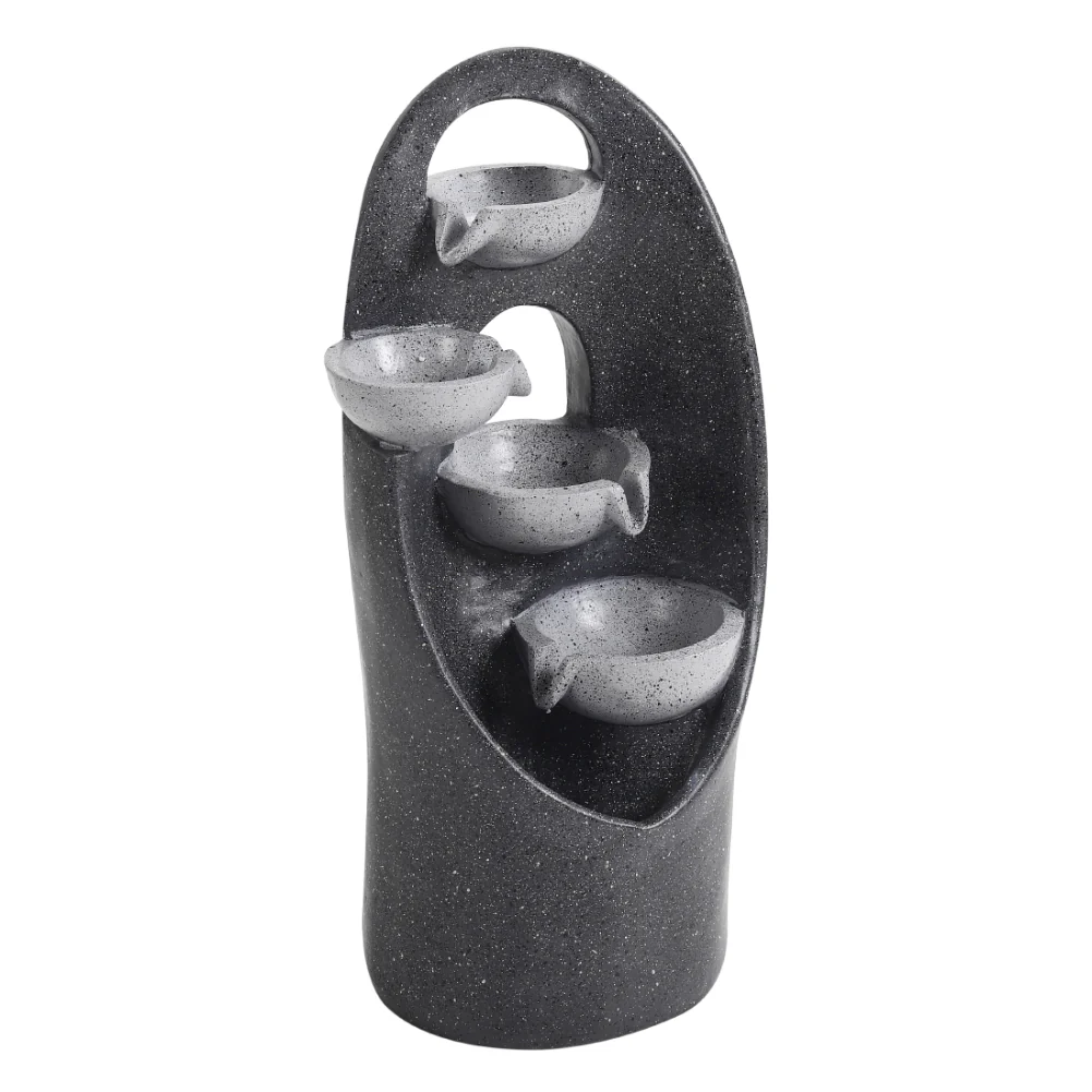 Breeins 4-Tier Cascading Garden Water Feature - Image 6