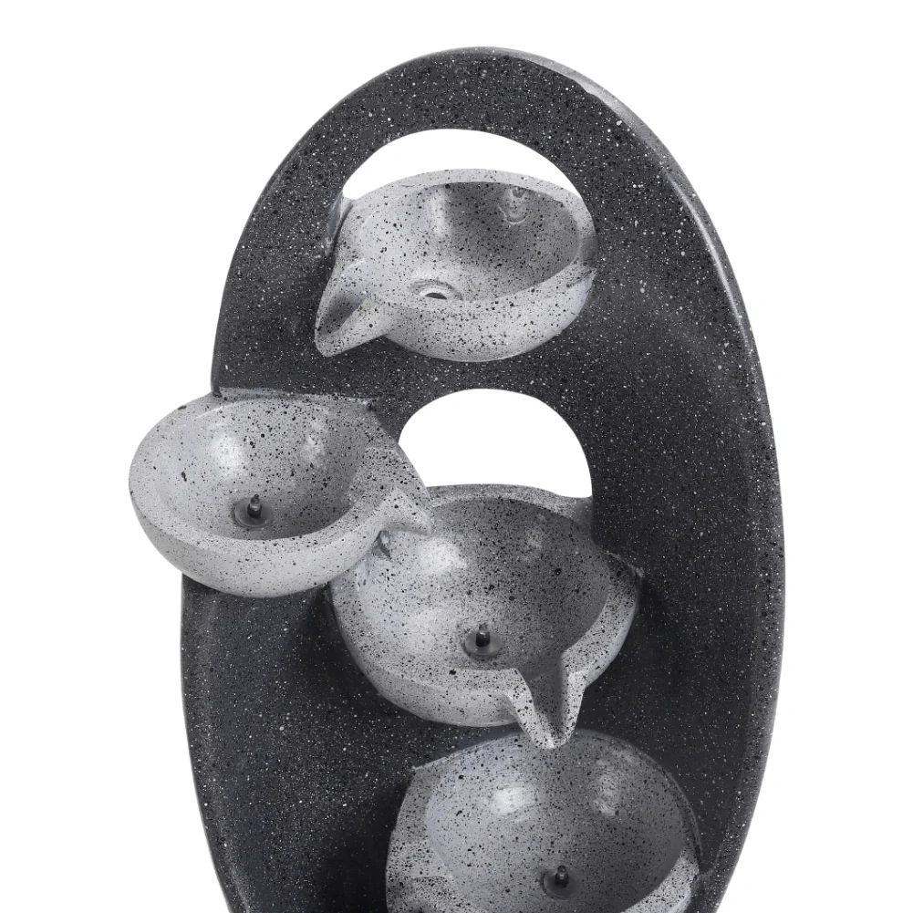 Breeins 4-Tier Cascading Garden Water Feature - Image 7