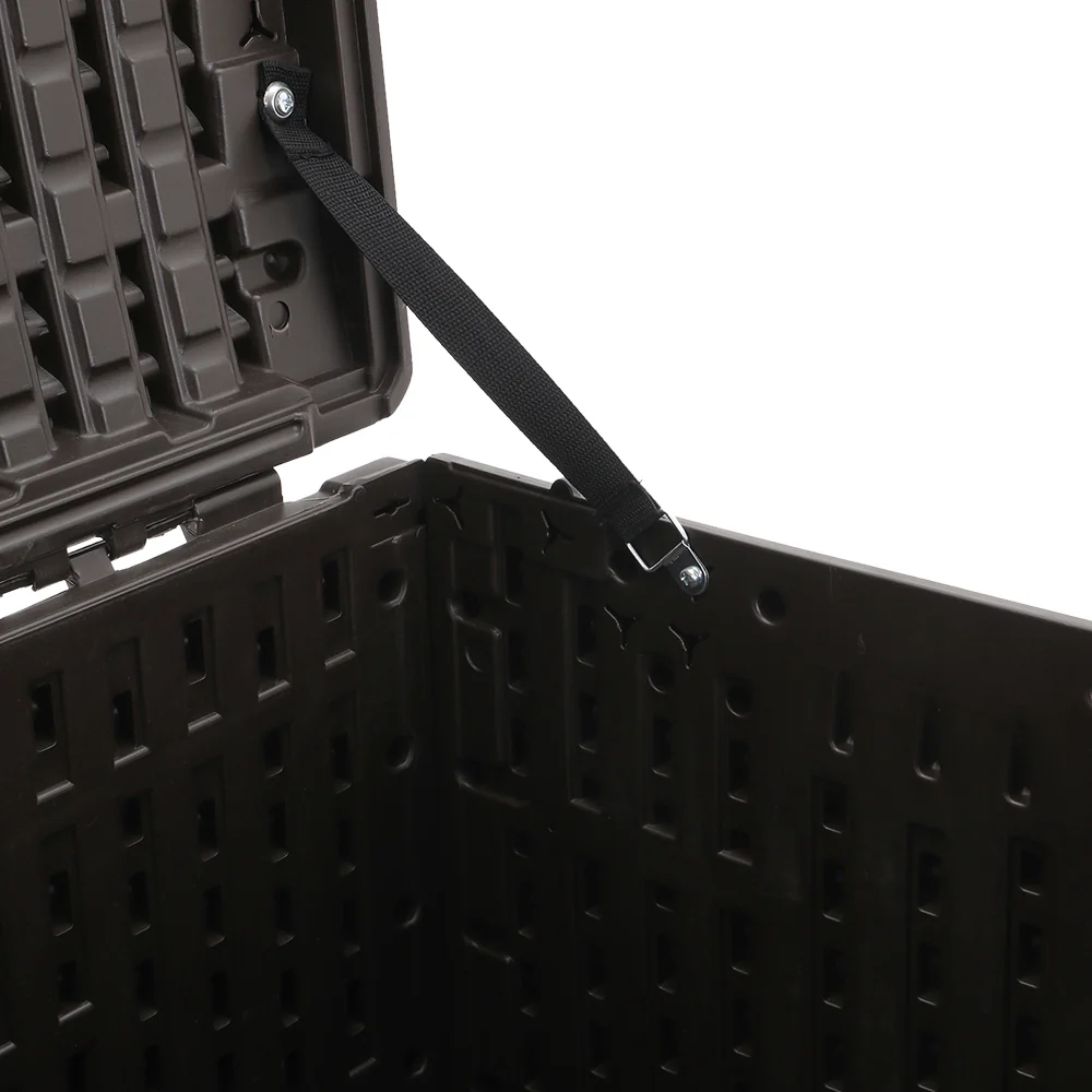 Breeins 99-Gallon Rattan Outdoor Deck Box - Image 5