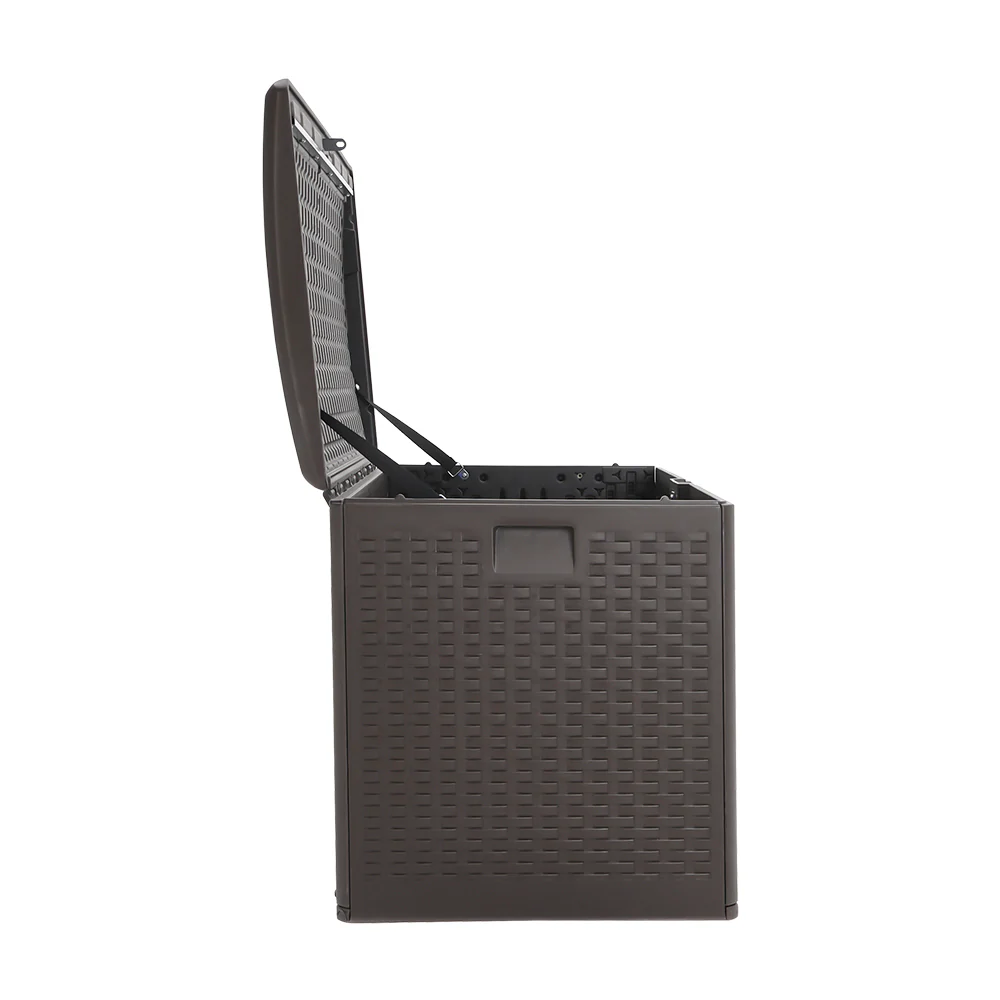 Breeins 99-Gallon Rattan Outdoor Deck Box - Image 6