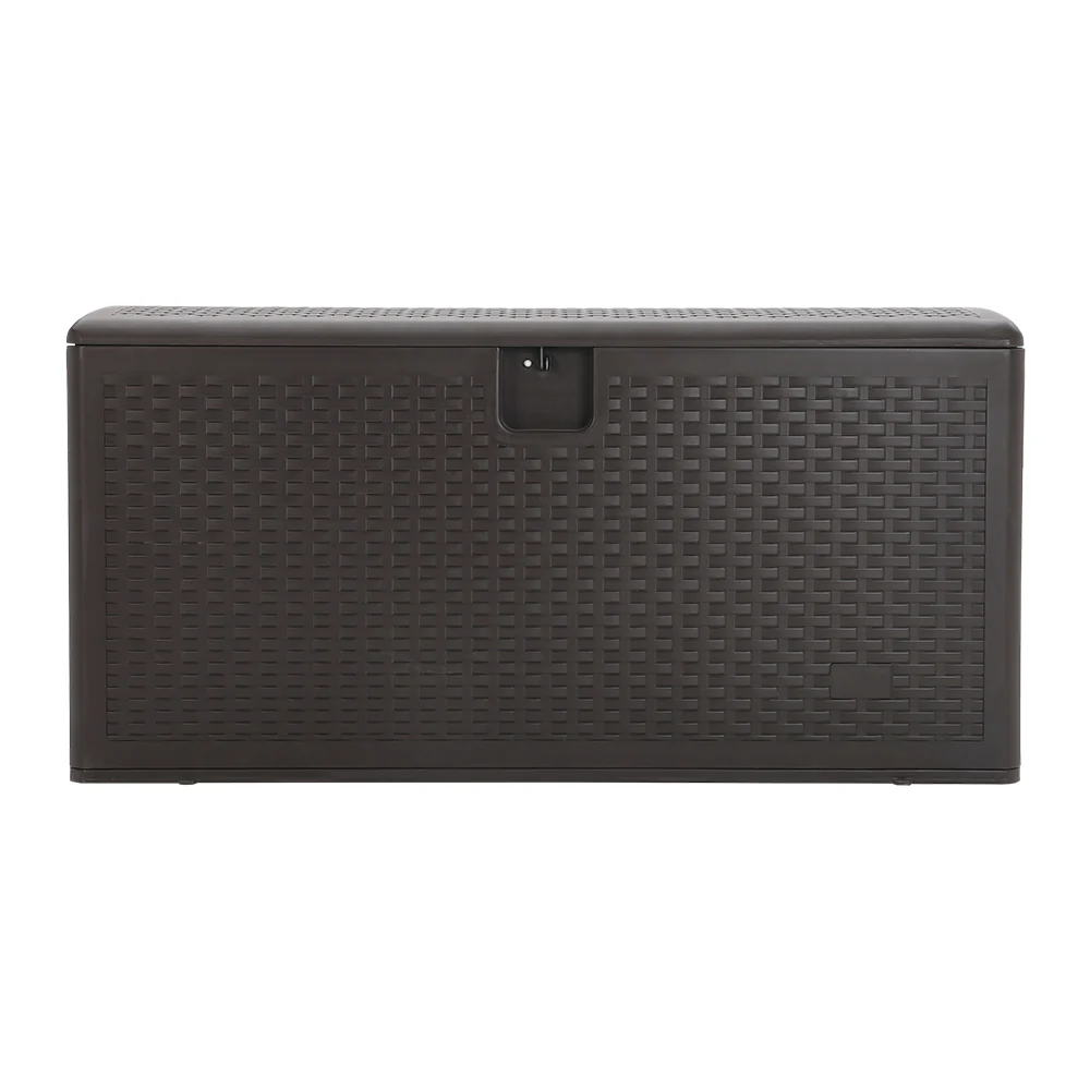 Breeins 99-Gallon Rattan Outdoor Deck Box - Image 8