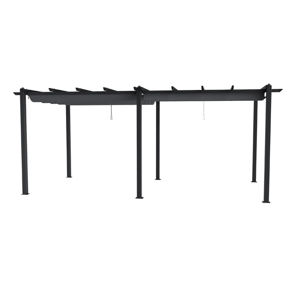 Breeins Aluminum Patio Pergola with Canopy - Image 6
