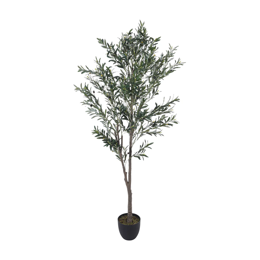 Breeins Artificial Olive Tree Decorative Plant in Planter - Image 6