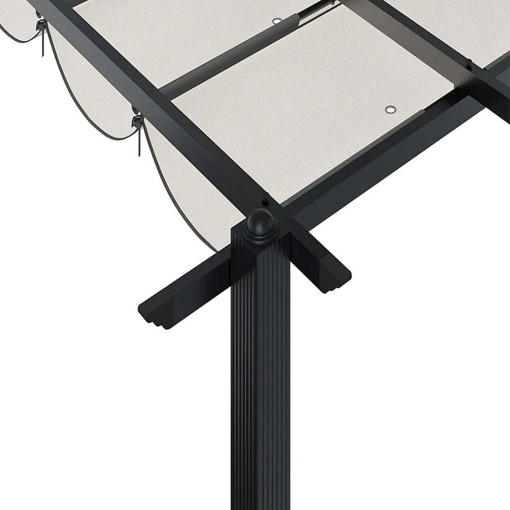 Breeins Backyard Aluminium Pergola With Sliding Roof - Image 4