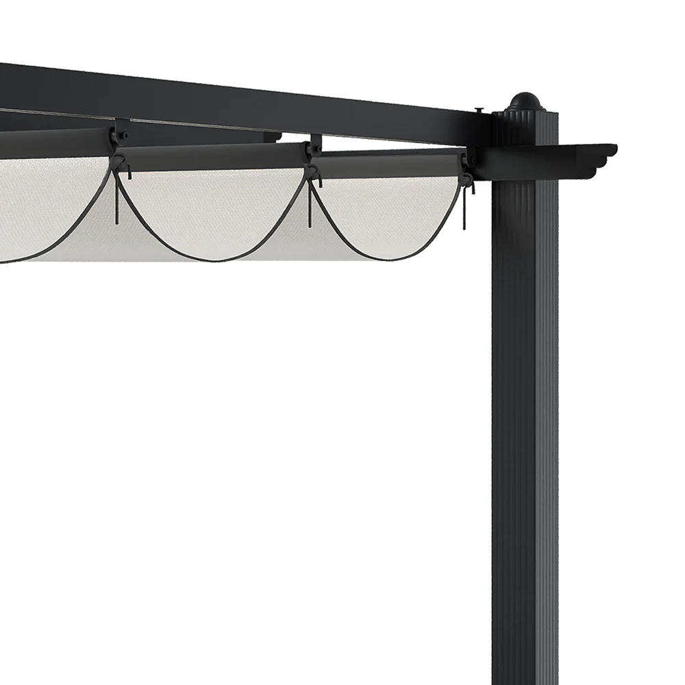 Breeins Backyard Aluminium Pergola With Sliding Roof - Image 5