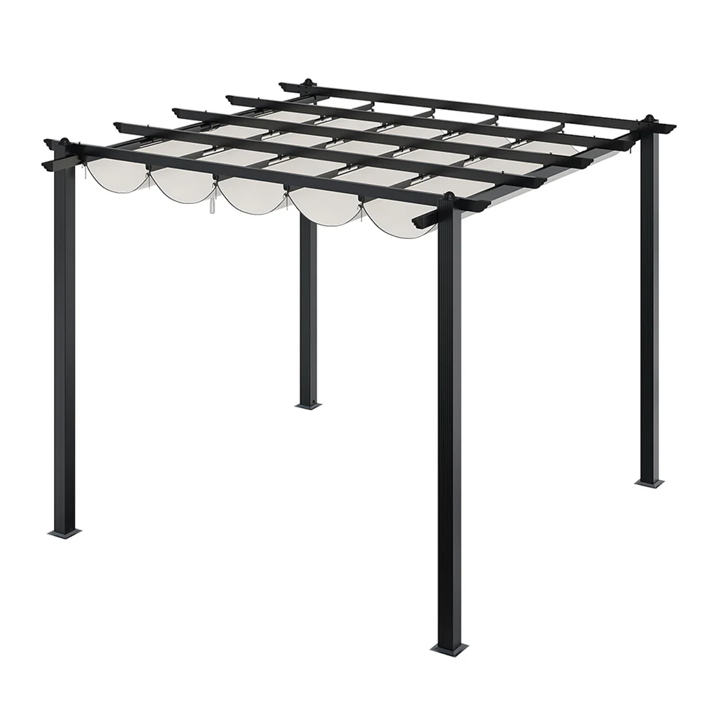 Breeins Backyard Aluminium Pergola With Sliding Roof - Image 6