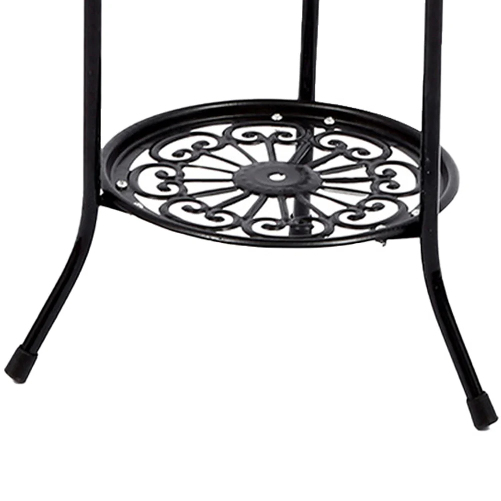 Breeins Black Metal Plant Display Rack - Image 4