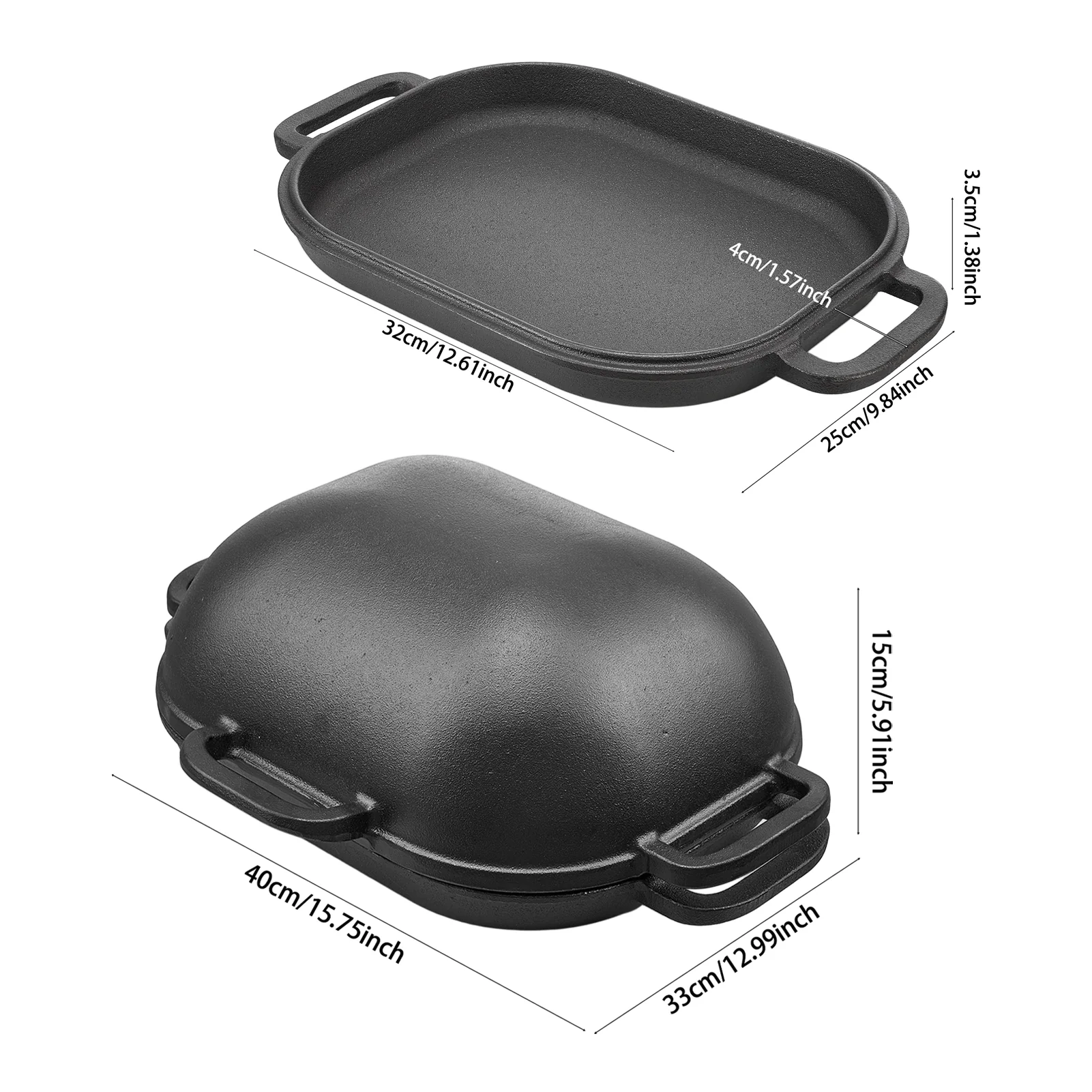 Breeins Cast Iron Bread Pan - Image 3