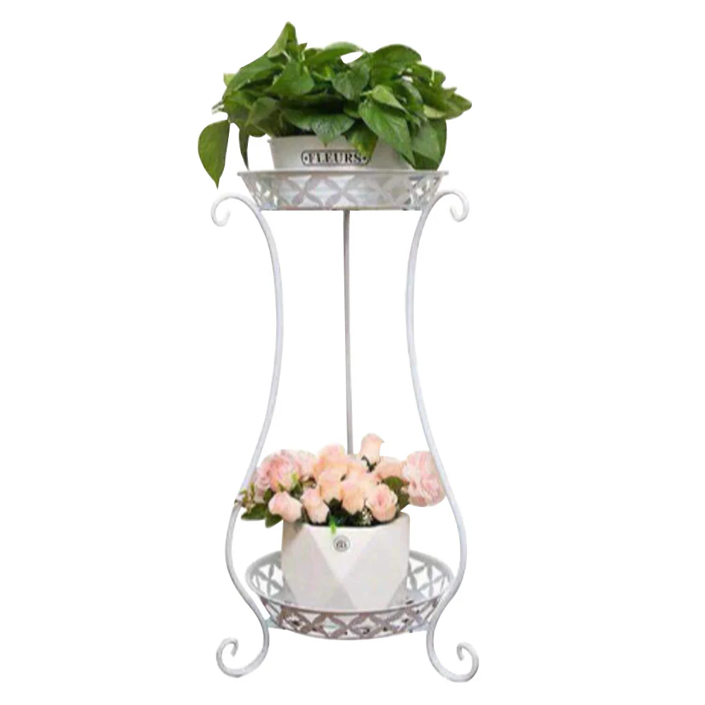 Breeins Decorative 2-Tier Metal Plant Stand - Image 4