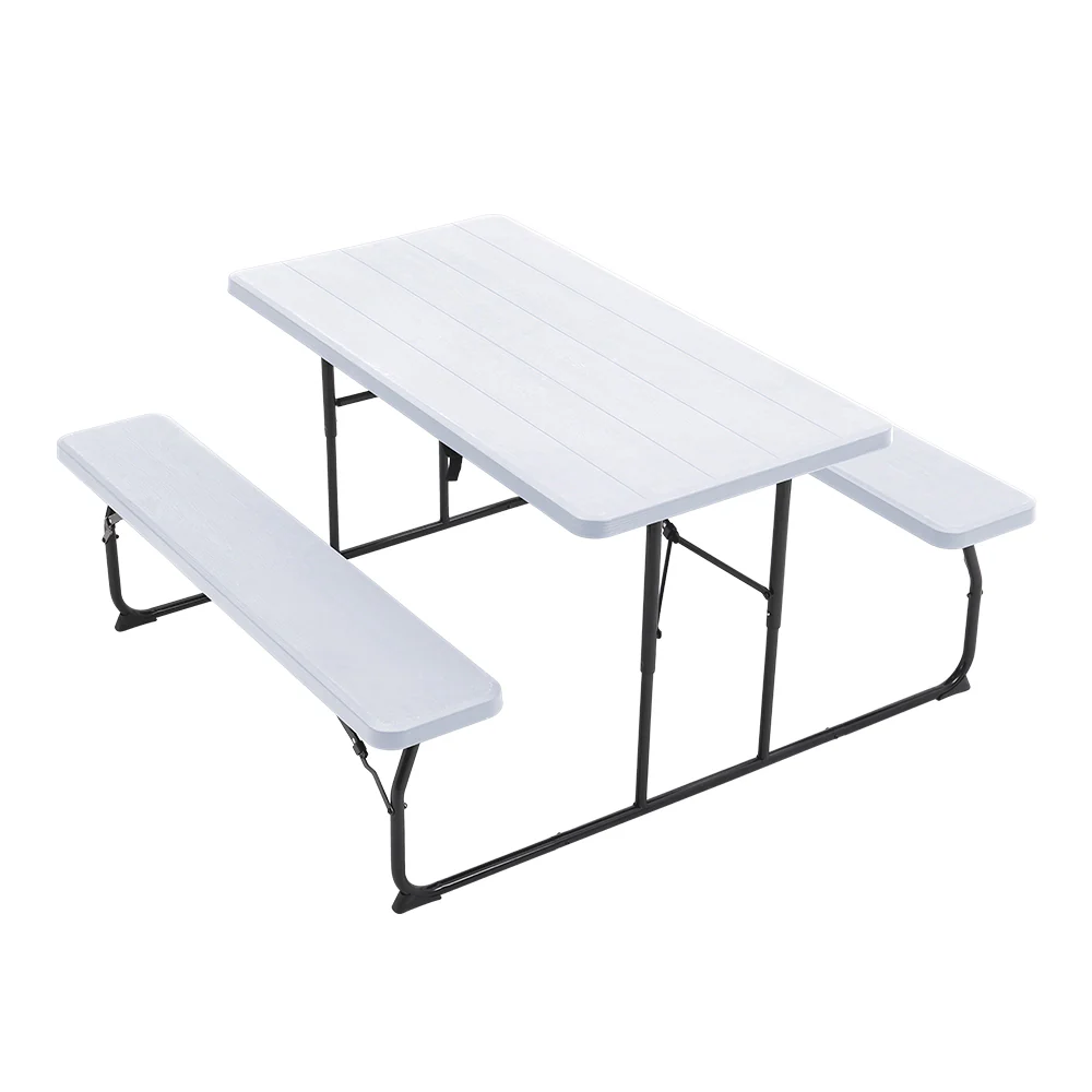Breeins Foldable Picnic Table And Bench Set