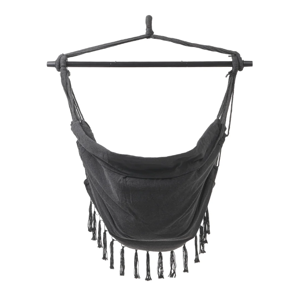 Breeins Garden Hanging Canvas Hammock Swing Chair - Image 6