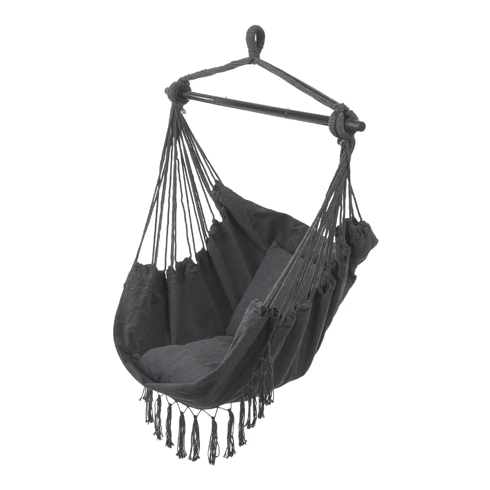 Breeins Garden Hanging Canvas Hammock Swing Chair - Image 7