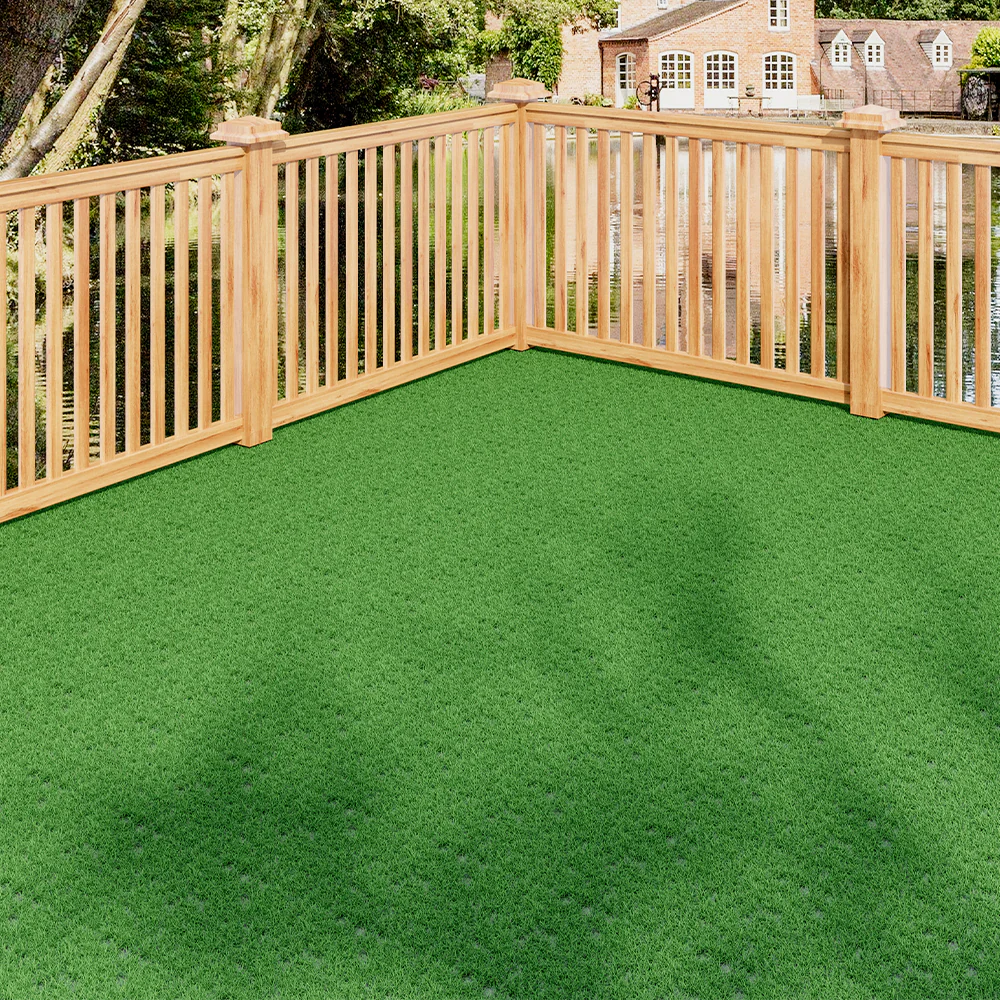 Breeins Interlocking Green Lawn Grass Tile Set - Image 2