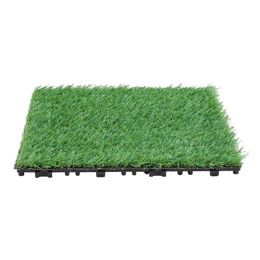 Breeins Interlocking Green Lawn Grass Tile Set - Image 5