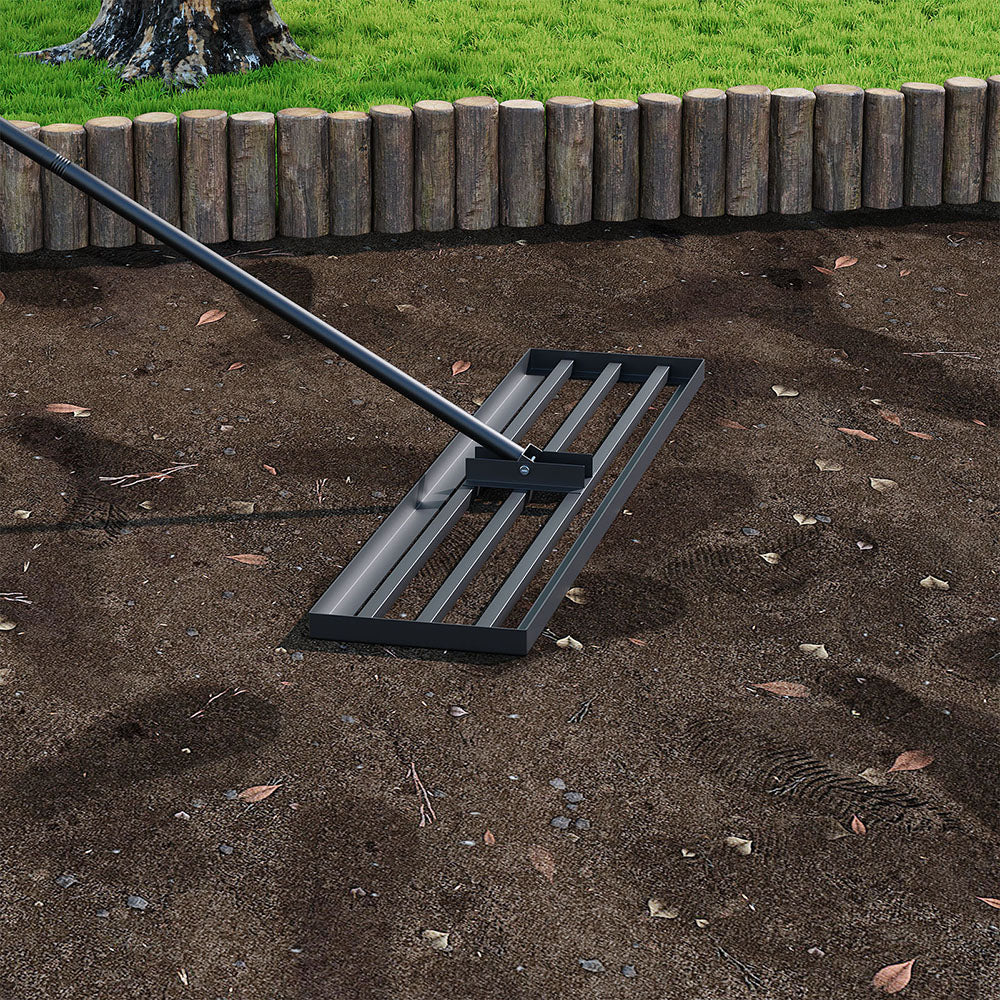 Breeins Lawn Levelling Rake with 213cm Stainless Steel Handle - Image 3