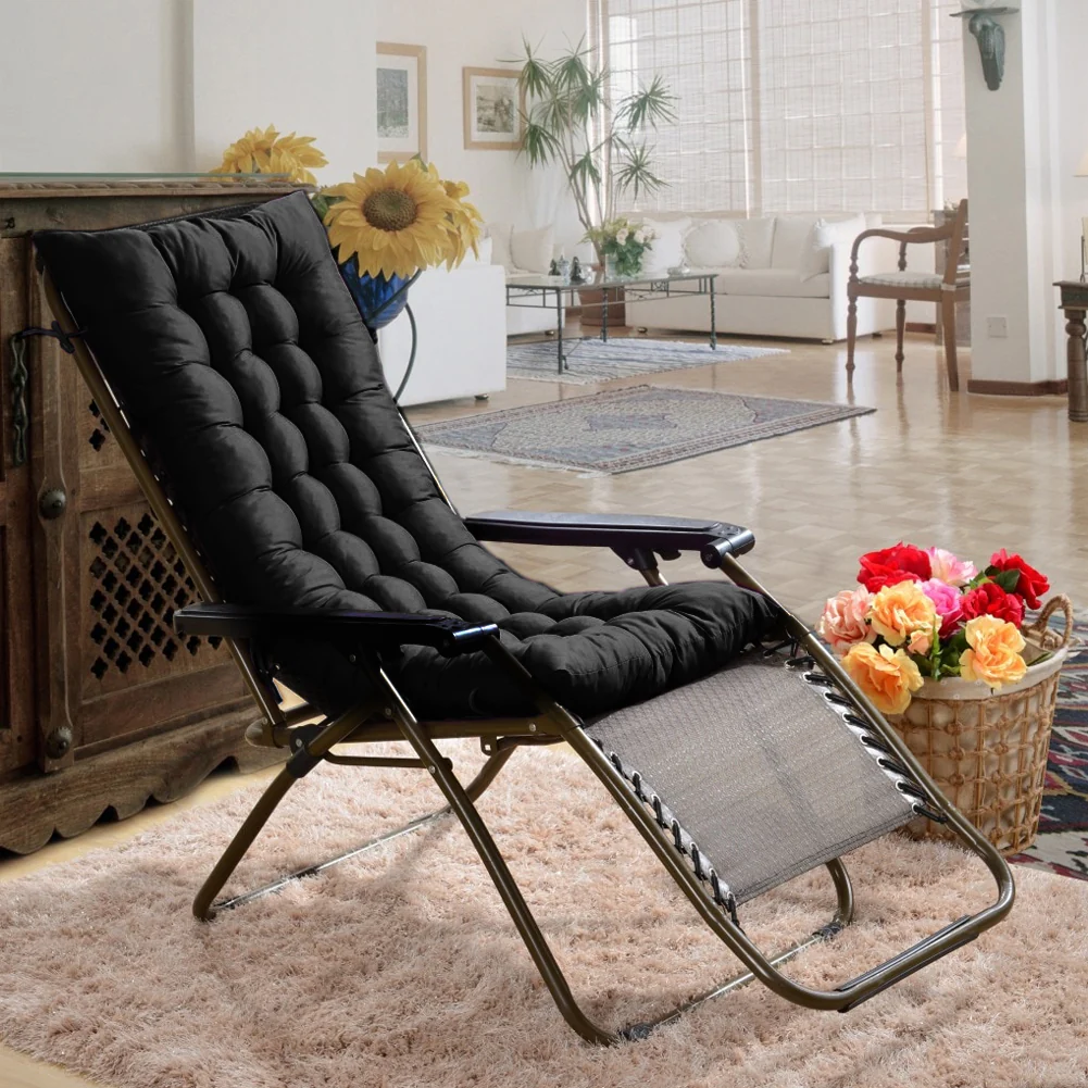 Breeins Outdoor Cotton Recliner Seat Cushion - Image 2