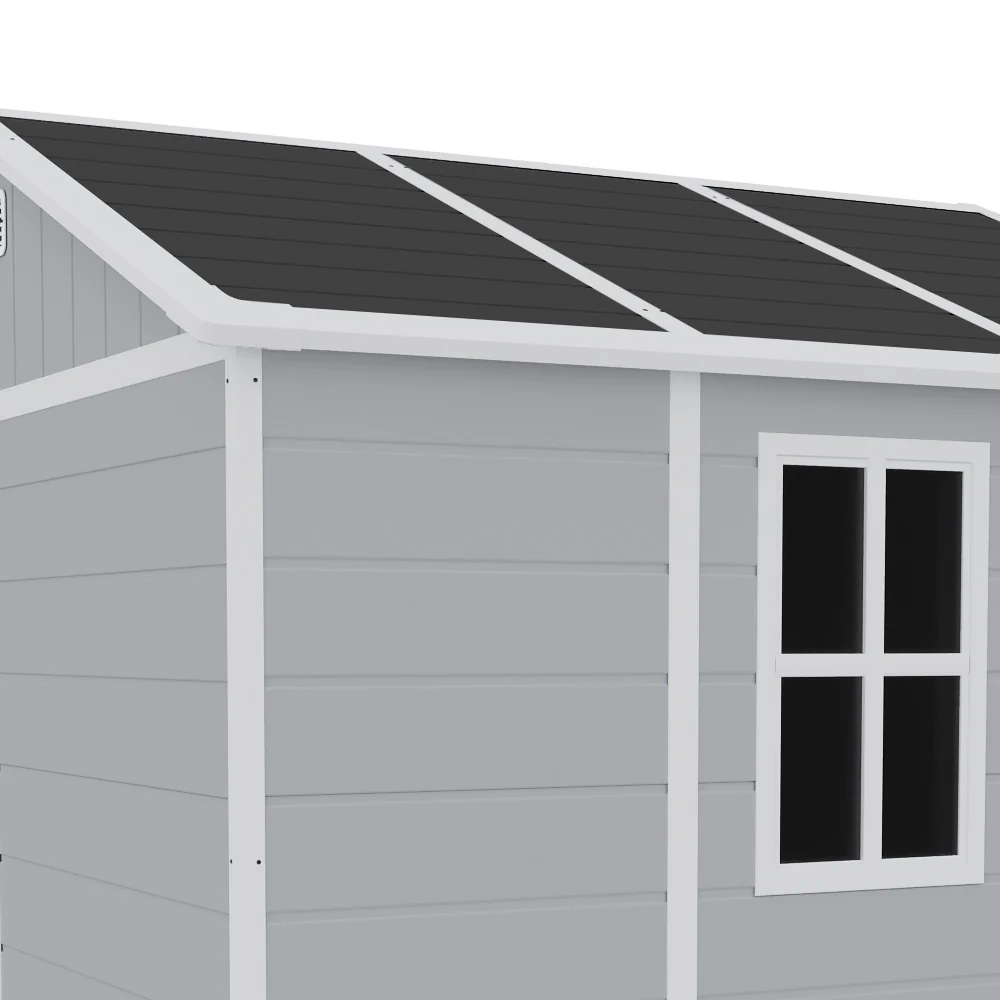 Breeins Outdoor Plastic Garden Storage Shed - Image 7