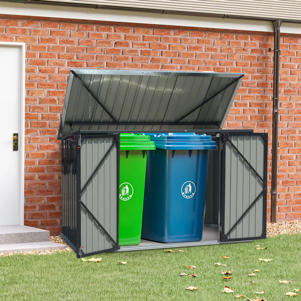 Breeins Outdoor Storage Shed for Rubbish Bin - Image 3
