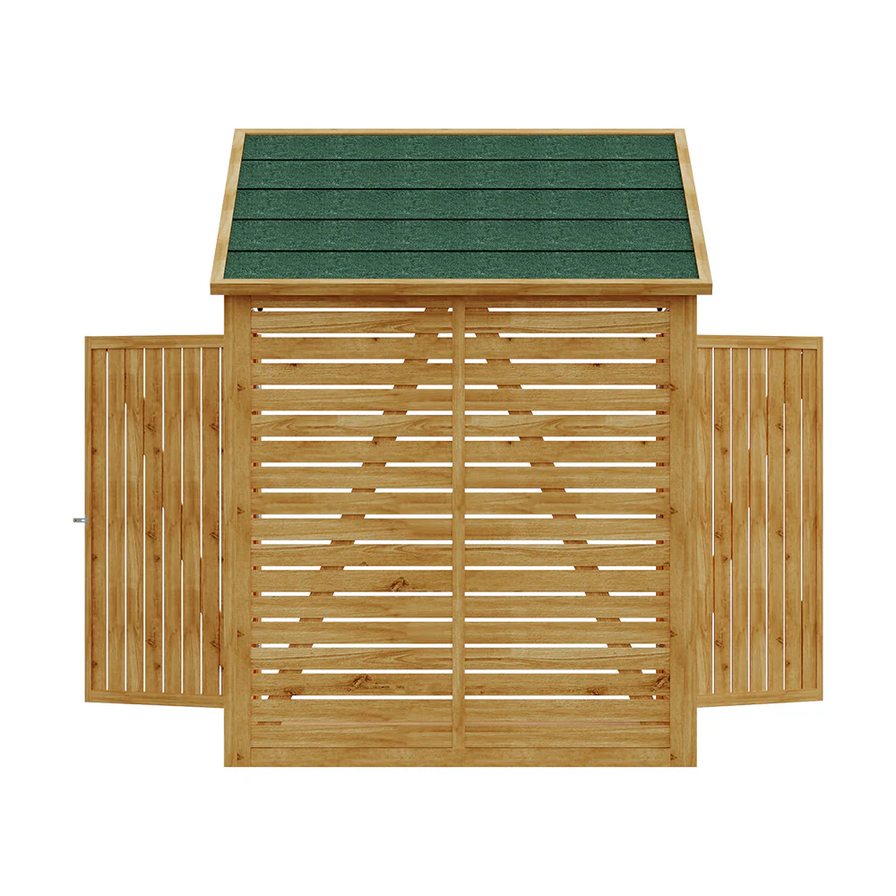 Breeins Outdoor Trash Bin Storage Shed - Image 4