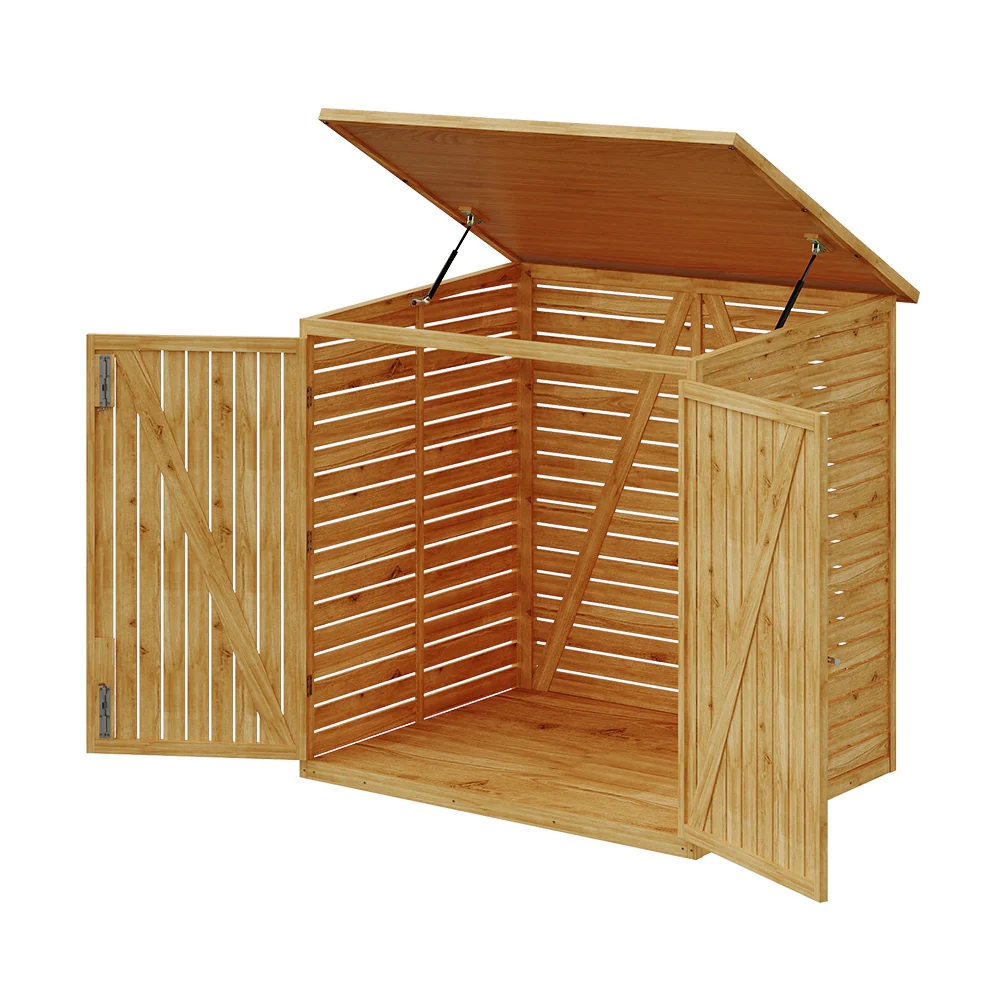 Breeins Outdoor Trash Bin Storage Shed - Image 5