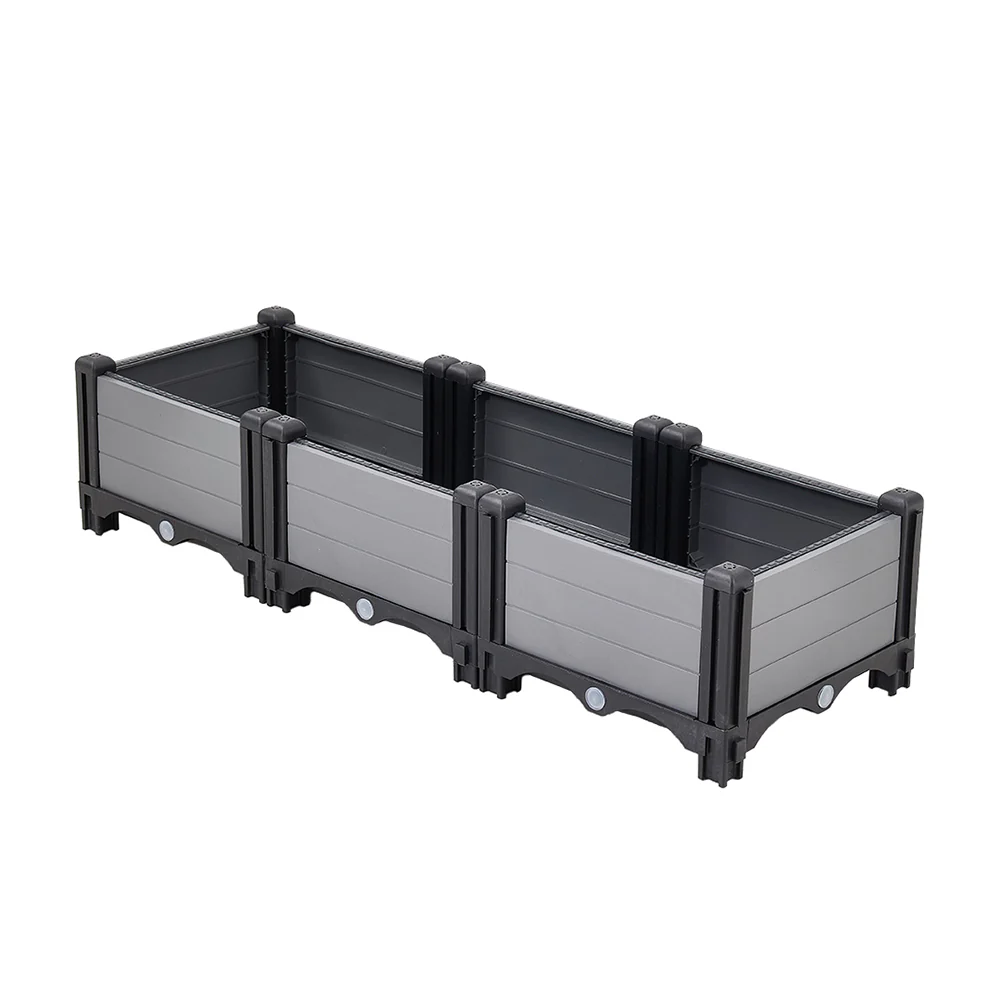 Breeins Plastic Raised Garden Bed Planter Box