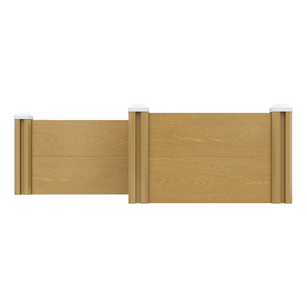 Breeins Plastic Wood-Grain Raised Garden Bed Planter - Image 5