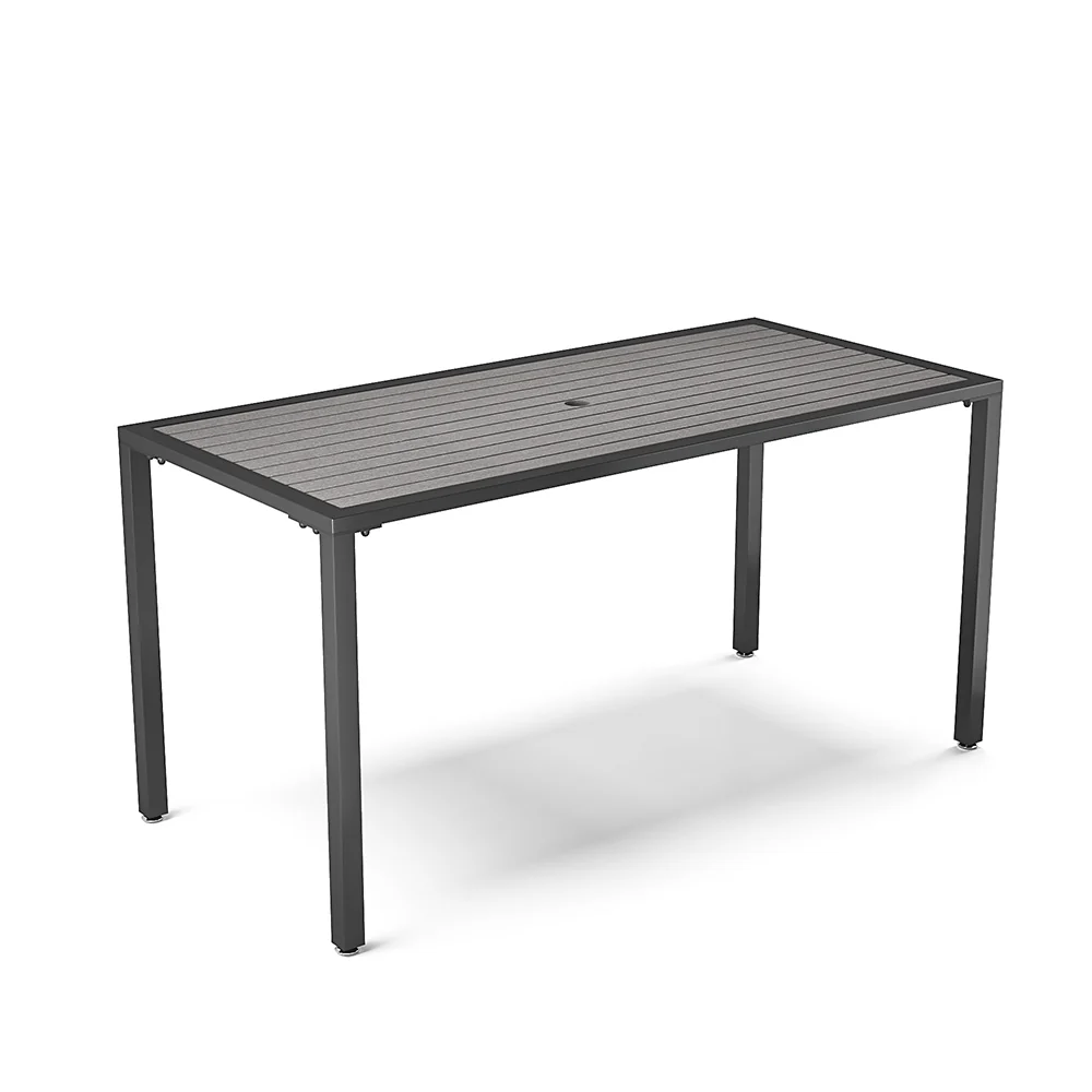 Breeins Polywood Patio Table with Parasol Slot - Image 4
