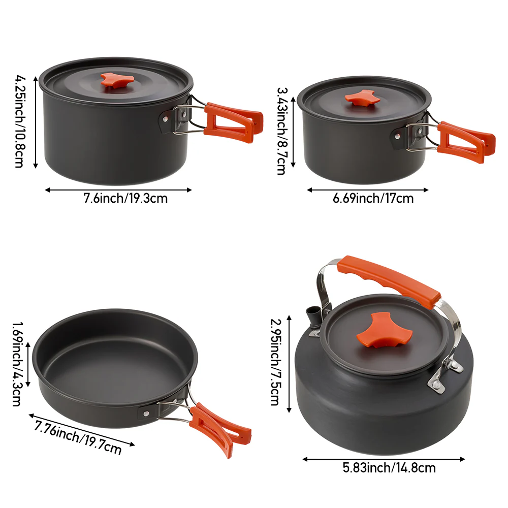 Breeins Portable Camping Cookware Set - Image 10