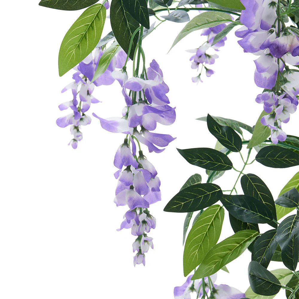 Breeins Potted Artificial Bean Flower Tree - Image 5