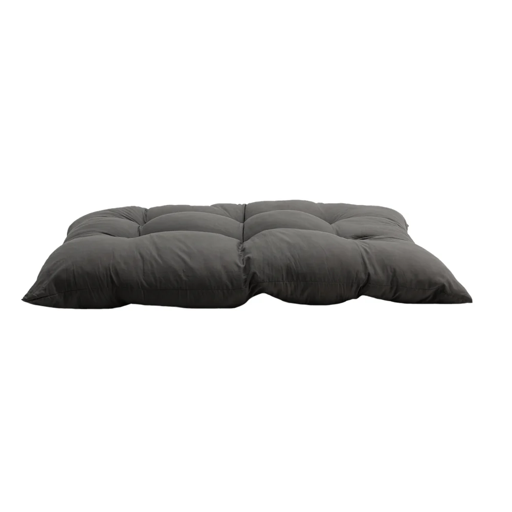Breeins Rectangular Grey Bench Pad with Tufts - Image 6