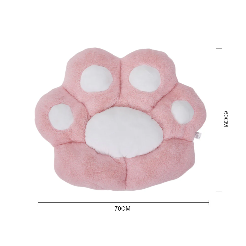 Breeins Reversible Plush Cat Paw Seat Cushion - Image 8