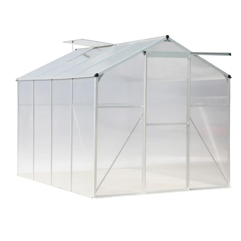 Breeins Rust Resistant Aluminium 6 X 8ft Greenhouse - Image 6
