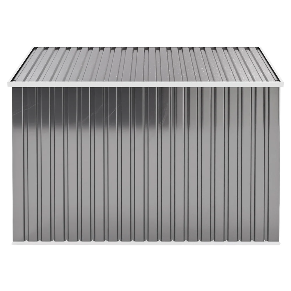 Breeins Steel Trash Can Recycle Bin Enclosure Storage Shed - Image 6