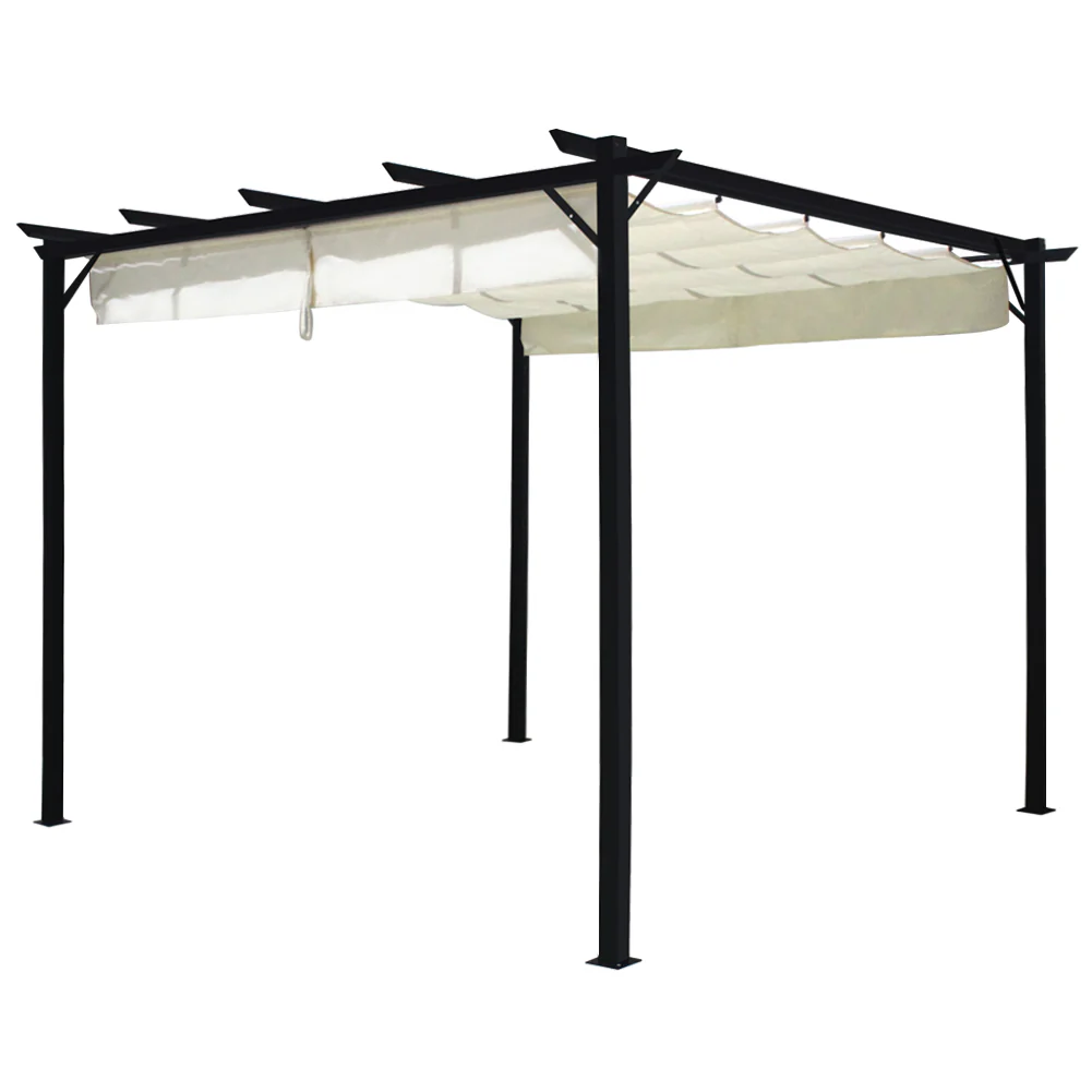 Breeins Sun Shelter Steel Pergola for Outdoors - Image 6