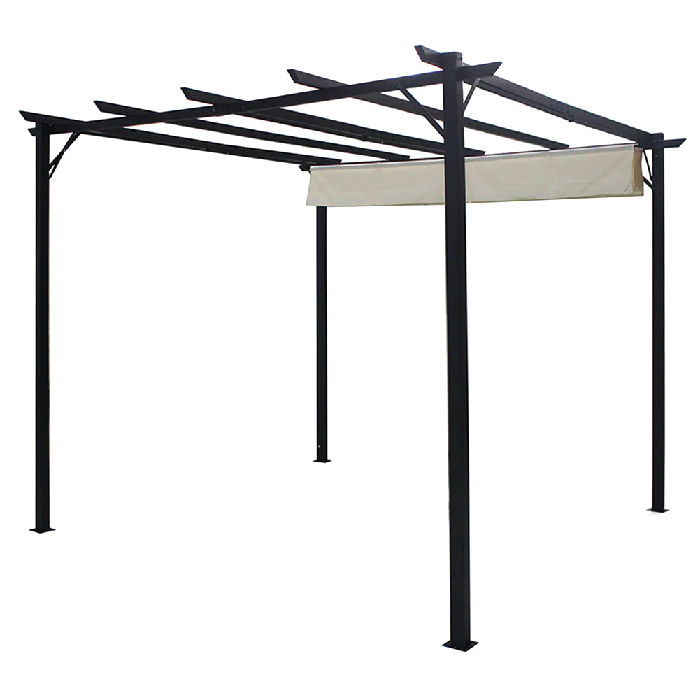 Breeins Sun Shelter Steel Pergola for Outdoors - Image 7