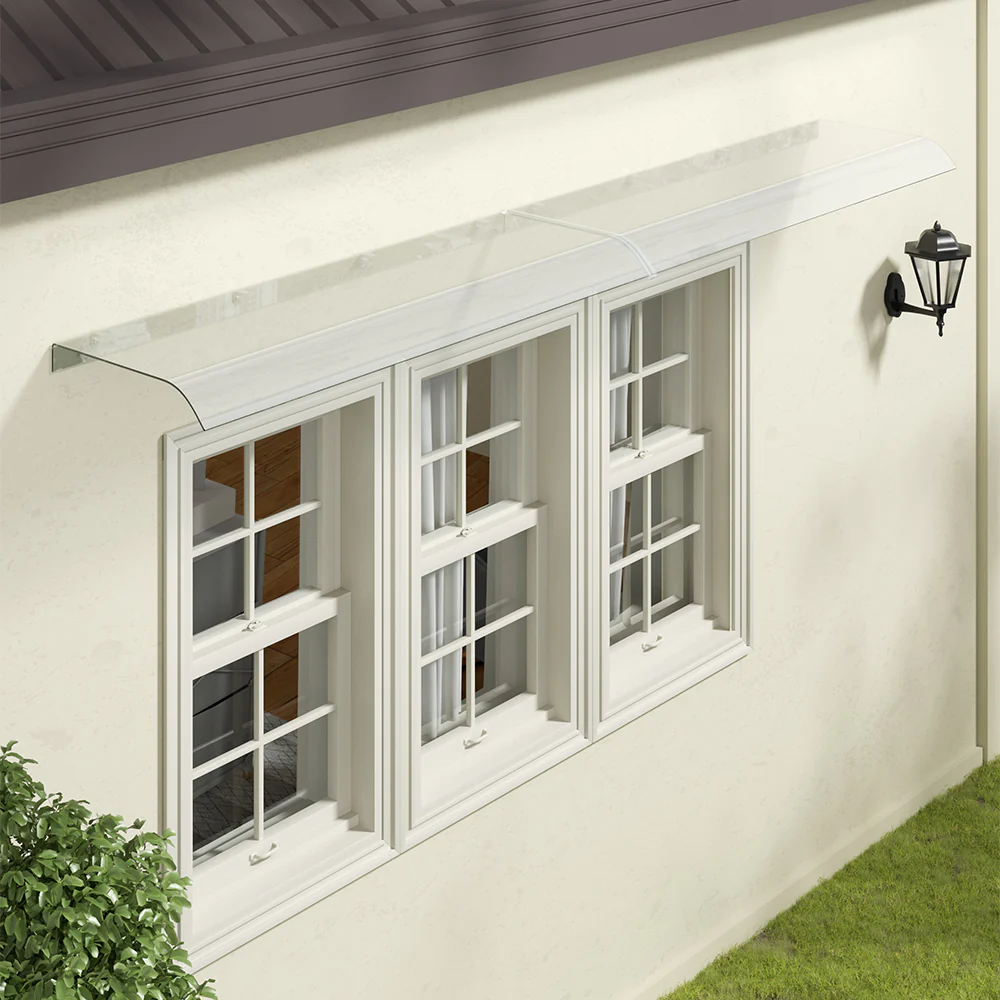 Breeins Transparent Window Door Awning Canopy - Image 2