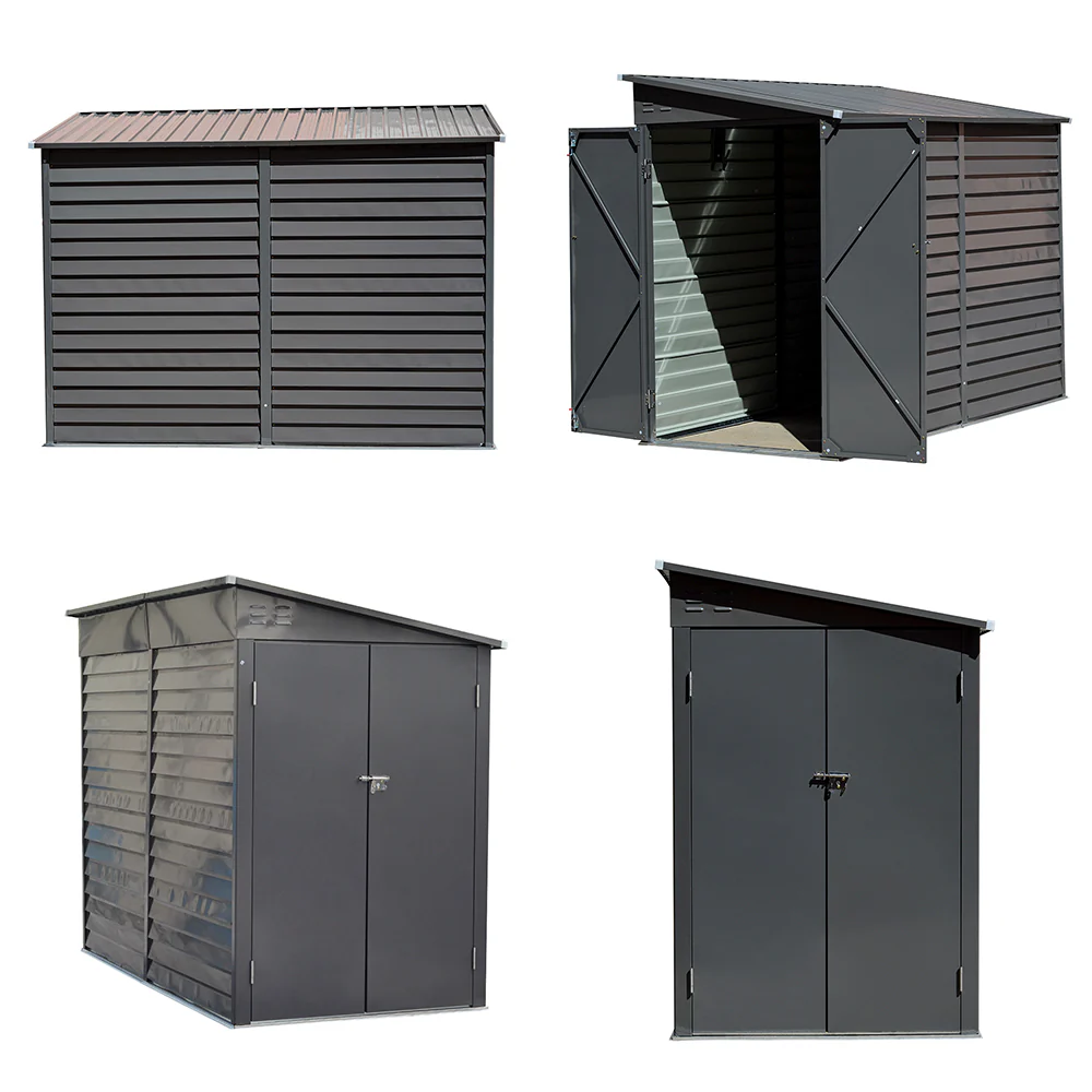 Breeins Weatherproof Steel Garden Storage Unit - Image 6