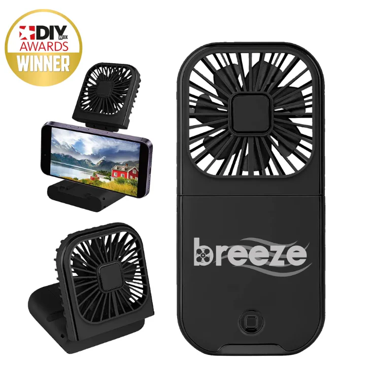 Breeze Neck Fan - Black - Image 3