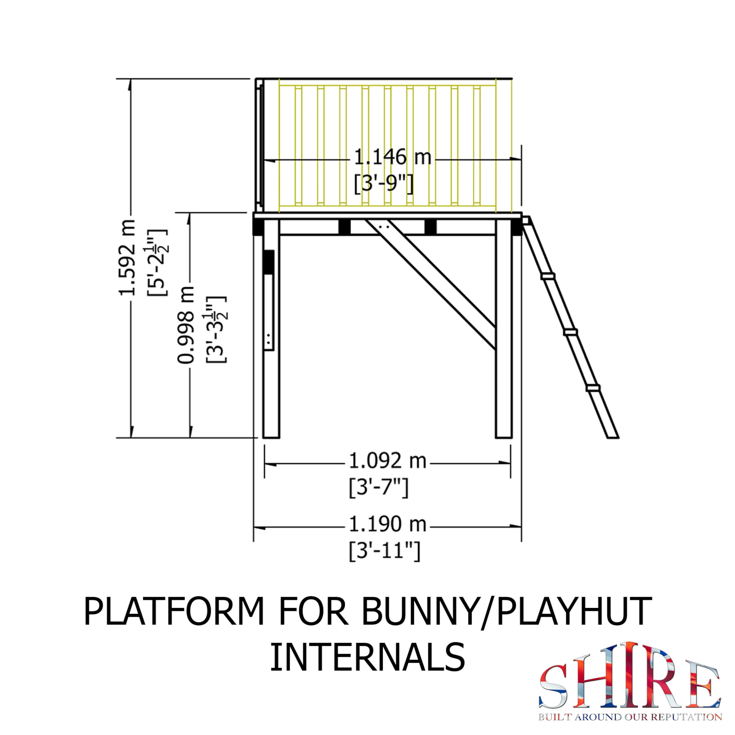 Bunny & Platfom Playhouse - Image 7