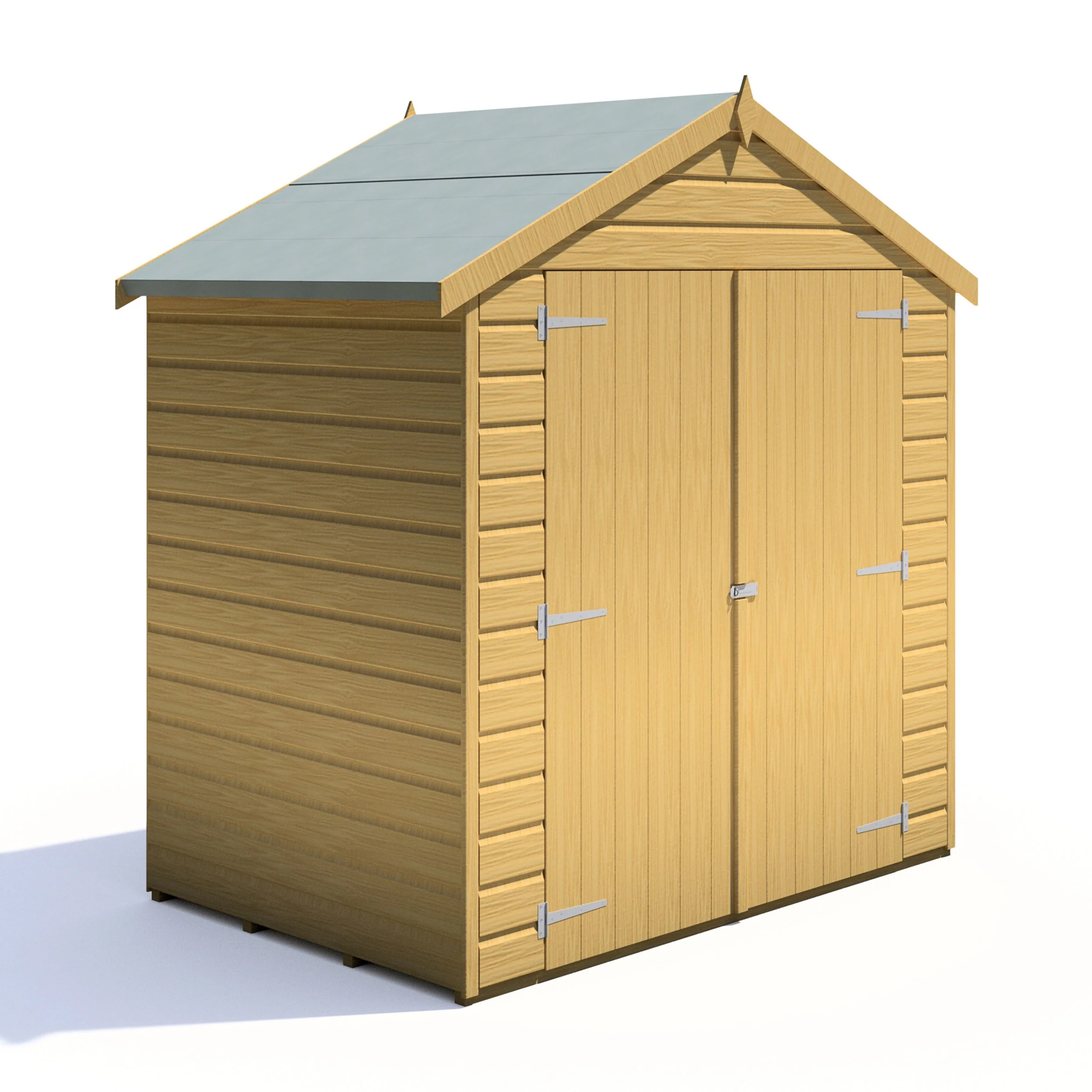 Bute 4 X 6 Shiplap Apex Shed - Image 5