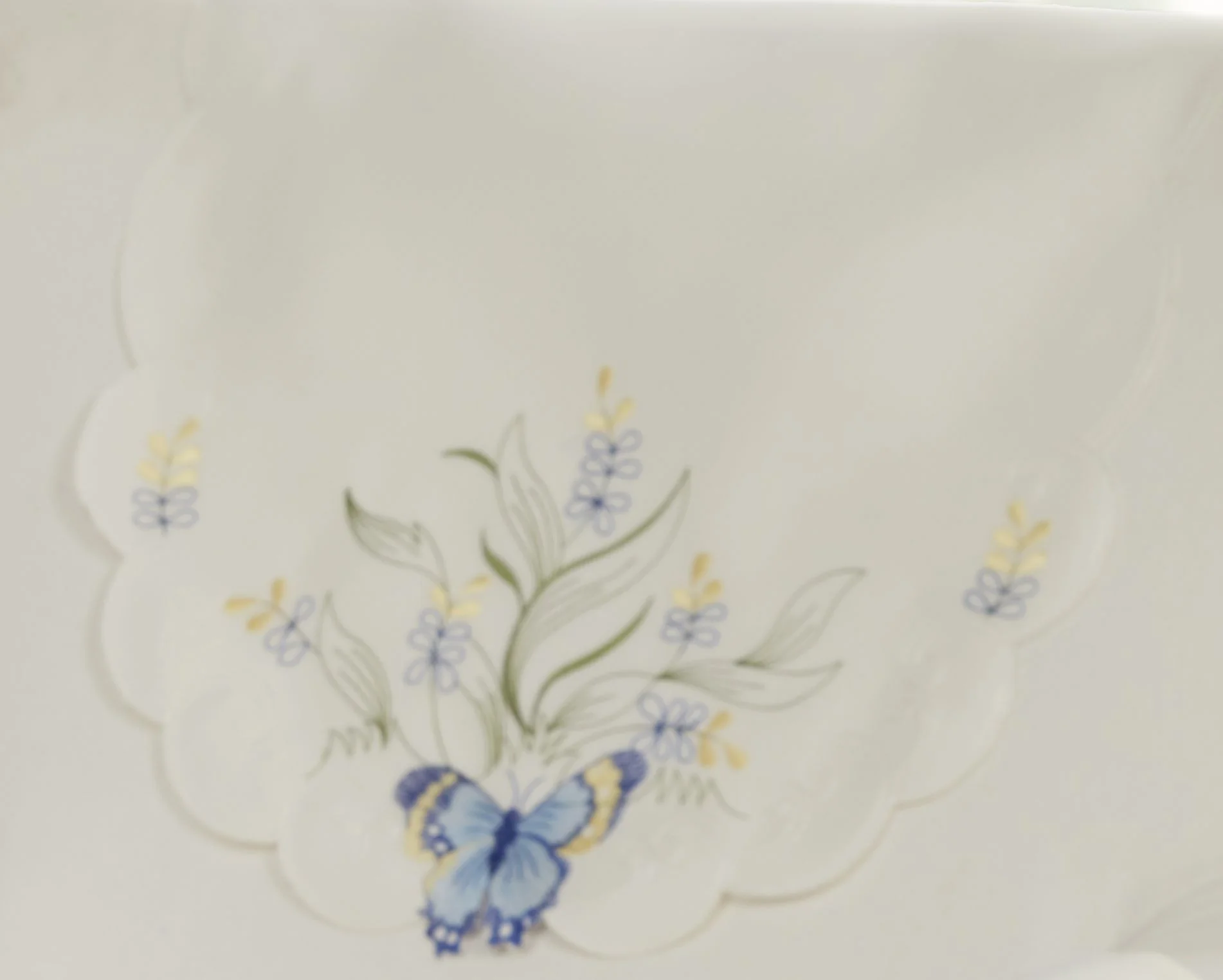 Butterfly Embroidered Chair Back - Image 3