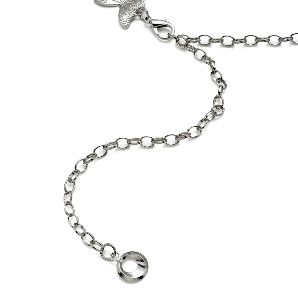 Butterfly-Shaped Charms Adjustable Metal Waist Chain Accessory - Image 6