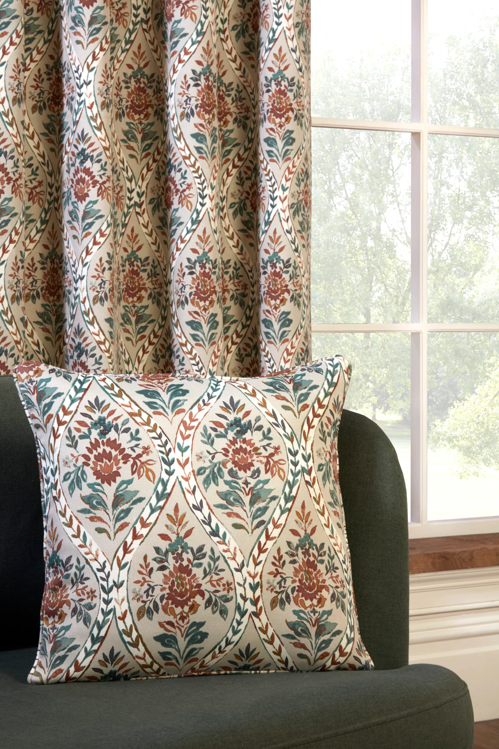 BUTTERMERE AUTUMN POLYESTER FILLED CUSHION COVER