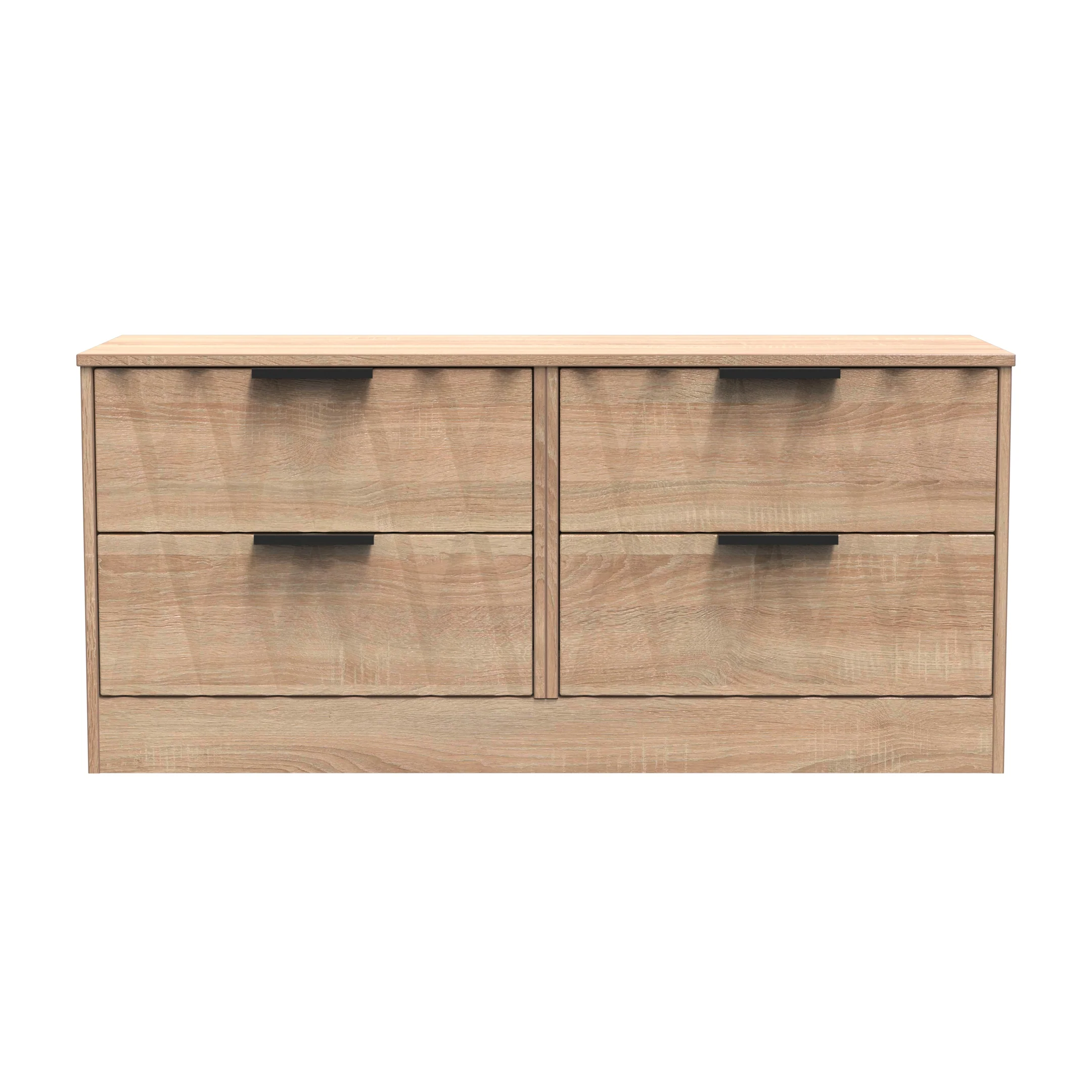 Calgary Ready Assembled 4 Drawer Bed Box in Bardolino Oak
