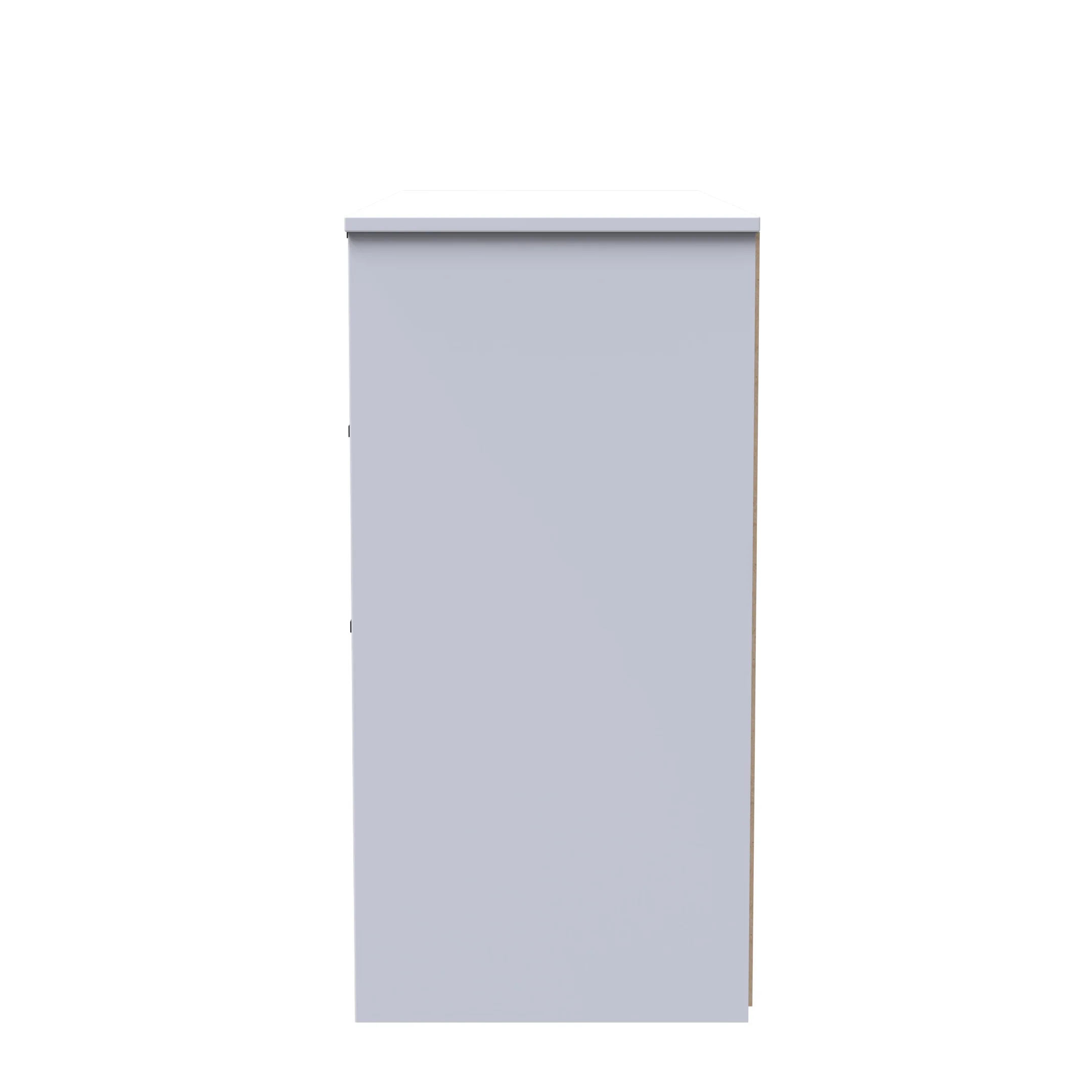Calgary Ready Assembled 6 Drawer Wide Chest in White Matt - Image 2
